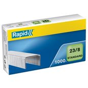 Rapid - Boîte de 1000 Agrafes 23/8 - jusqu'à 40 feuilles - acier galvanisé