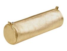 Clairefontaine CUIRISE Rd - Pennendoos - leer - goud