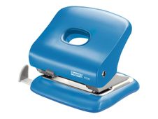 Rapid Fashion FC30 - perforator - 30 vellen - 2 gaten - metaal, ABS plastic - lichtblauw
