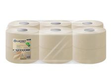 Lucart Professional EcoNatural 180 - toiletpapier - 750 vellen - rol - 180 m (pak van 12)