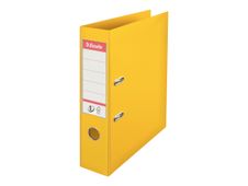 Esselte No.1 - Classeur à levier - Dos 75 mm - A4 - pour 500 feuilles - jaune