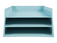 Exacompta Aquarel - brieflade - A4 Plus - voor 1500 vellen - pastel blue aquarel