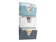 CEP ReCeption - wandmapvak - voor 240 x 320 mm -capaciteit: 340 vellen - riviera (pak van 3)