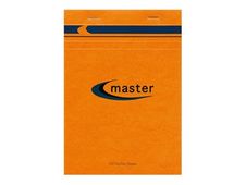 MASTER - Pack de 5 Blocs notes - A4 - 200 pages - petits carreaux - 70g