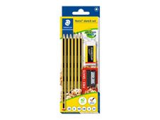 STAEDTLER Noris 120 - potlood - 2B, 2H, B, H, HB (pak van 6)