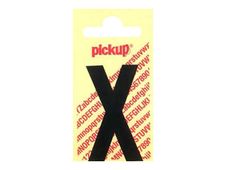 PICKUP LETTERING MONO Nobel - Zelfklevend etiket - voorgedrukt: X - matzwart