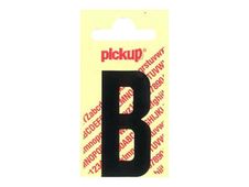 PICKUP LETTERING MONO Nobel - Zelfklevend etiket - voorgedrukt: B - matzwart