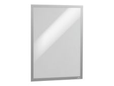 DURABLE DURAFRAME displayframe - voor A2 - dubbelzijdig - zilver