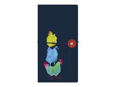 Clairefontaine Les Coquettes - slim notebook - 90 x 180 mm - 40 feuilles - disponible en différents thèmes/designs