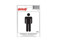 PICKUP - Teken - men - 100 x 100 mm - zelfklevend - vinyl