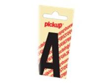 PICKUP LETTERING MONO Nobel - Zelfklevend etiket - voorgedrukt: 2 - matzwart