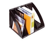 CEP Confort - Porte-revues jeu de 6 verticaliseurs noir