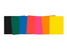 Danneels - Cahier de notes - A5 - 144 pages - petits carreaux - disponible dans différentes couleurs