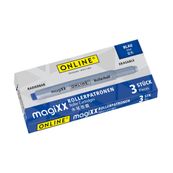 Online MagiXX - Pack de 3 cartouches d'encre - bleu roi