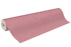 Clairefontaine Kraft - Geschenkverpakking - 70 cm x 50 m - 70 g/m² - roze strepen - knutselpapier