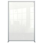 Nobo Premium Plus - partitiescherm - 120 x 180 cm - transparant