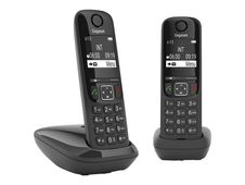 Gigaset AS690 Duo - snoerloze telefoon met nummerherkenning + extra handset
