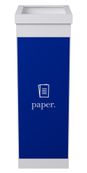 Paperflow - vuilnisbak - 60 l - polystyreen
