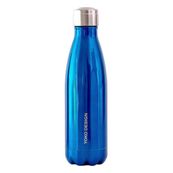Gourde Bouteille isotherme - bleu brillant - Yoko Design
