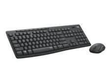 Logitech MK295 Silent - toetsenbord en muis set - Frans - grafiet