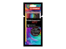 STABILO aquacolor ARTY - aquarelpotlood (pak van 12)