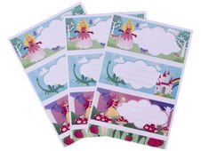 APLI Princesses - schooletiket - 80 x 34 mm (pak van 9)
