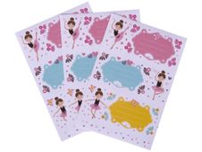 APLI Dancers - schooletiket - 80 x 34 mm (pak van 9)