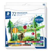 STAEDTLER Design Journey 146C - kleurpotlood - zacht - zwart, rood, blauw, groen, lichtblauw, geel, oranje, violet, roze, lichtgroen, magenta, lichtoranje, grijs, turquoise, olijfgroen, karmijnrood, kobaltblauw, aardegroen, scharlakenrood, wit, phthalo b