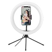 T'nB Influence - Eclairage Anneau LED 10" avec mini trépied pour Smartphone