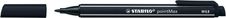 Stabilo pointMax - Pen met vezelpunt - zwart - inkt op waterbasis - 0.8 mm - groot