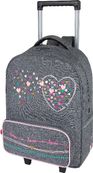 Sac à dos à roulettes Lola Espeleta - 1 compartiment - gris chiné - Exclusivité Bureau Vallée - Oberthur