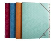 Exacompta MAÏA - Trieur 12 positions - disponible dans différentes couleurs