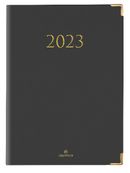 Agenda Kiev - 1 semaine sur 2 pages - 22 x 30,7 cm - gris - Oberthur