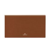 Agenda de poche à l'italienne Odessa - 1 semaine sur 2 pages - 9,5 x 17,5 cm - marron - Oberthur