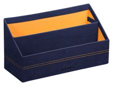 RHODIA Rhodiarama Home Office - brieflade - nachtzwart, oranje rugnieten