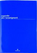 Agenda de l'Enseignant Boréal - 21,5 x 30 cm - bleu - Oberthur