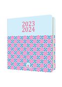 Agenda Chelsea 16 bureau - 1 semaine sur 2 pages - mosaïque - Oberthur