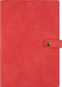 Agenda à spirale Ramatuelle - 1 semaine sur 2 pages - 17 x 24,5 cm - corail - Oberthur