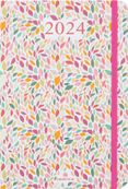 Agenda Anahita - 1 semaine sur 2 pages - 17 x 24,5 cm - feuilles - Oberthur