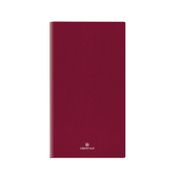 Agenda de poche Odessa - 1 semaine sur 2 pages - 9,5 x 17 cm - bordeaux - Oberthur