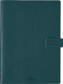 Agenda Milano - 1 semaine sur 2 pages - 22 x 30 cm - vert canard - Oberthur