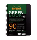 RHODIA Greenbook A5+ - notitieboek - A5+ - 160 x 210 mm