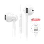 Wave Concept Area Link - Écouteurs filaire avec micro - intra-auriculaire - Lightning - blanc