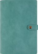 Agenda à spirale Ramatuelle - 1 semaine sur 2 pages - 17 x 24,5 cm - bleu céladon - Oberthur