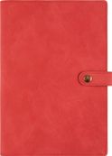 Agenda à spirale Ramatuelle - 1 semaine sur 2 pages - 17 x 24,5 cm - corail - Oberthur