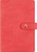 Agenda à spirale Ramatuelle - 1 semaine sur 2 pages - 10 x 15 cm - corail - Oberthur