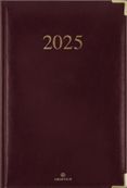 Agenda Kiev - 1 semaine sur 2 pages - 22 x 30 cm - bordeaux - Oberthur