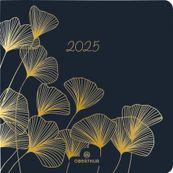 Agenda Astoria - 1 semaine sur 2 pages - 16,5 x 16,5 cm - noir - Oberthur