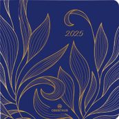 Agenda Astoria - 1 semaine sur 2 pages - 16,5 x 16,5 cm - bleu - Oberthur