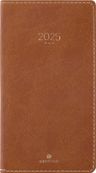 Agenda Eton - 1 semaine sur 2 pages - 9,5 x 17 cm - marron - Oberthur